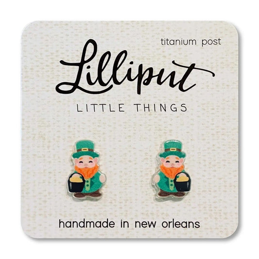 Lilliput Little Things- Leprechaun Earrings