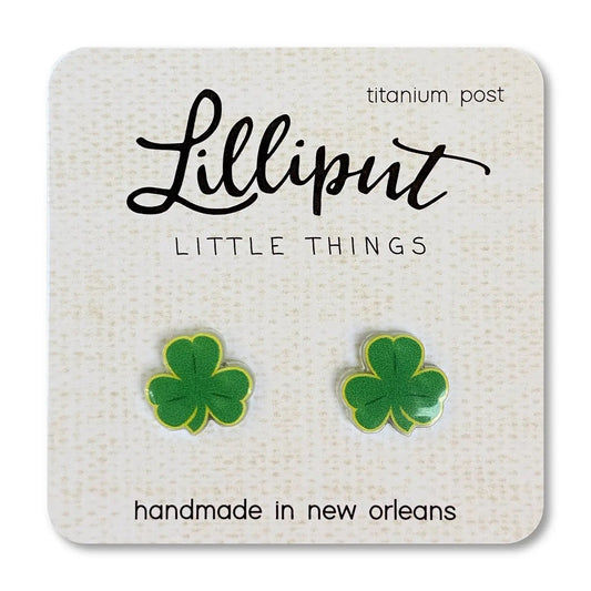 Lilliput Little Things- Shamrock Earrings