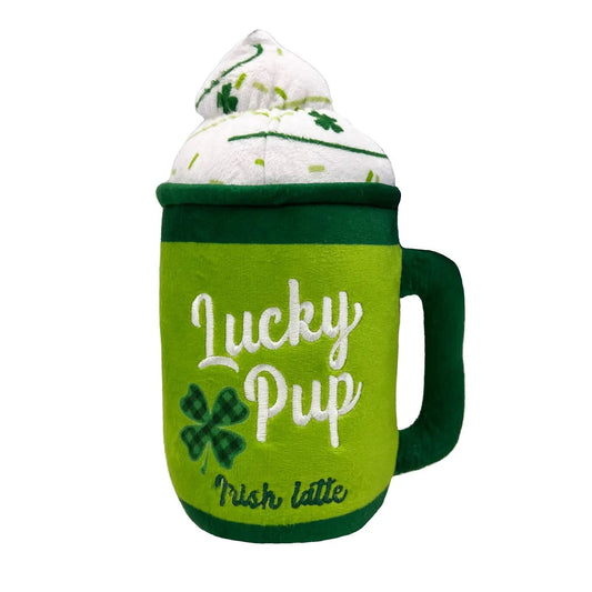 H&K- Dog Toy - Lucky Pup Irish Latte