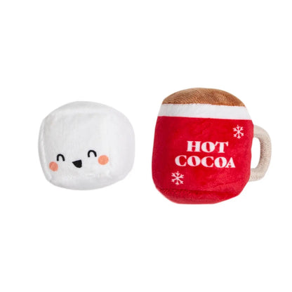 Pearhead- Holiday Hot Cocoa Cat Toys, Set of 2