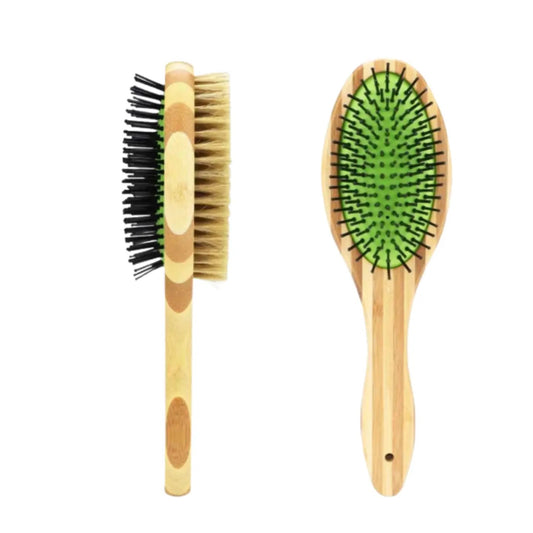 Jojo Modern Pets - Dual Sided Dog Bamboo Grooming Brush