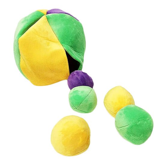 Midlee- Hide a Ball Mardi Gras Toy