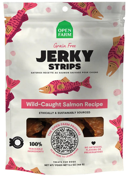 Open Farm- Dog Treats - Jerky Strips