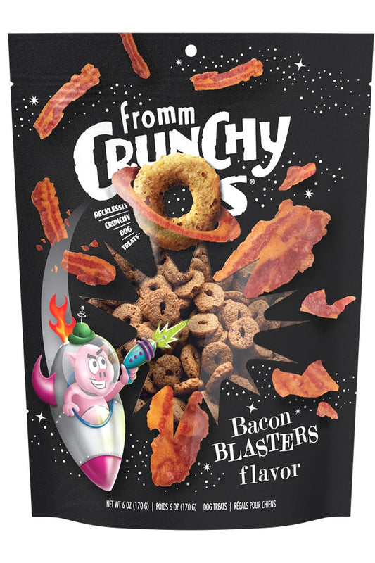 Fromm- Dog Treats - Crunchy O's Bacon Blasters