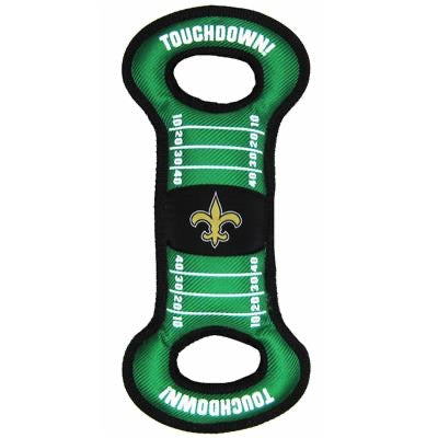 Pets First- New Orleans Saints Field Tug Toy