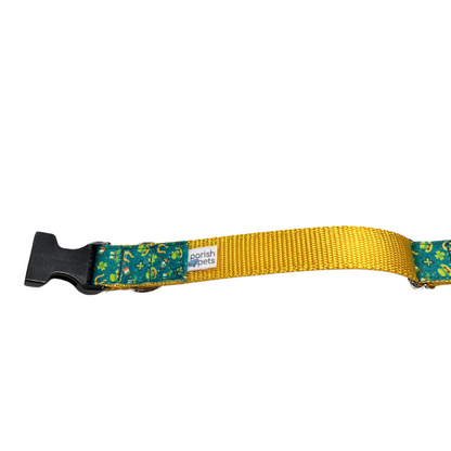 Parish Pets- 1" Wide Dog Collar - St. Patrick's Day Mix