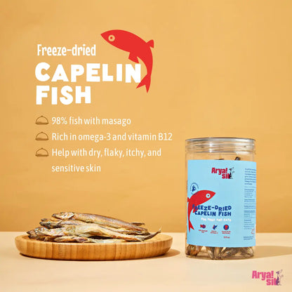 Arya Sit- Freeze-Dried Capelin