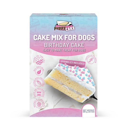 Puppy Cake- Puppy Cake Mixes With Icing