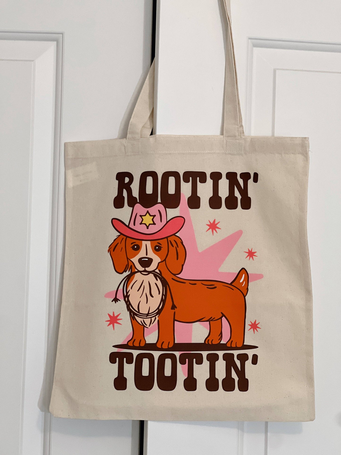 Aussie Paws Bandanas- Tote Bag - Rootin & Tootin’