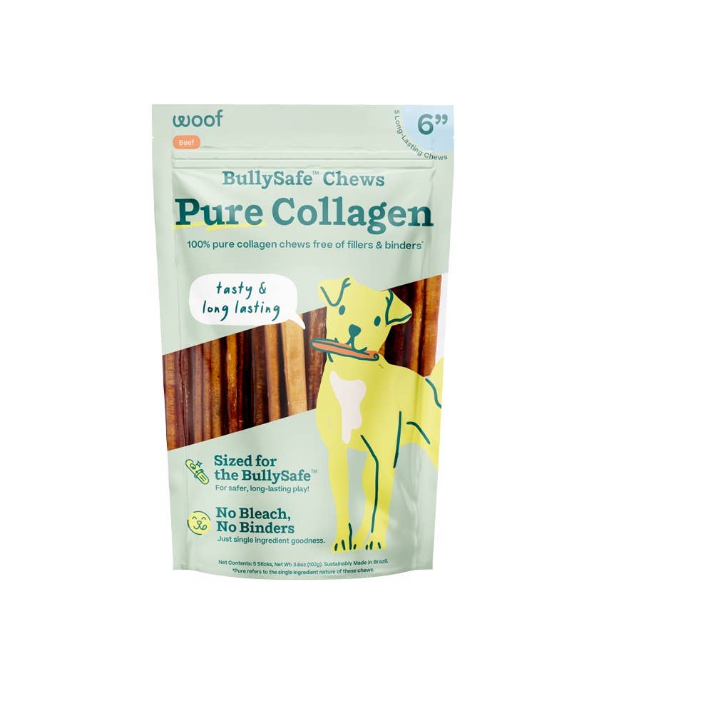 Woof- BullySafe Chews - Pure Collagen