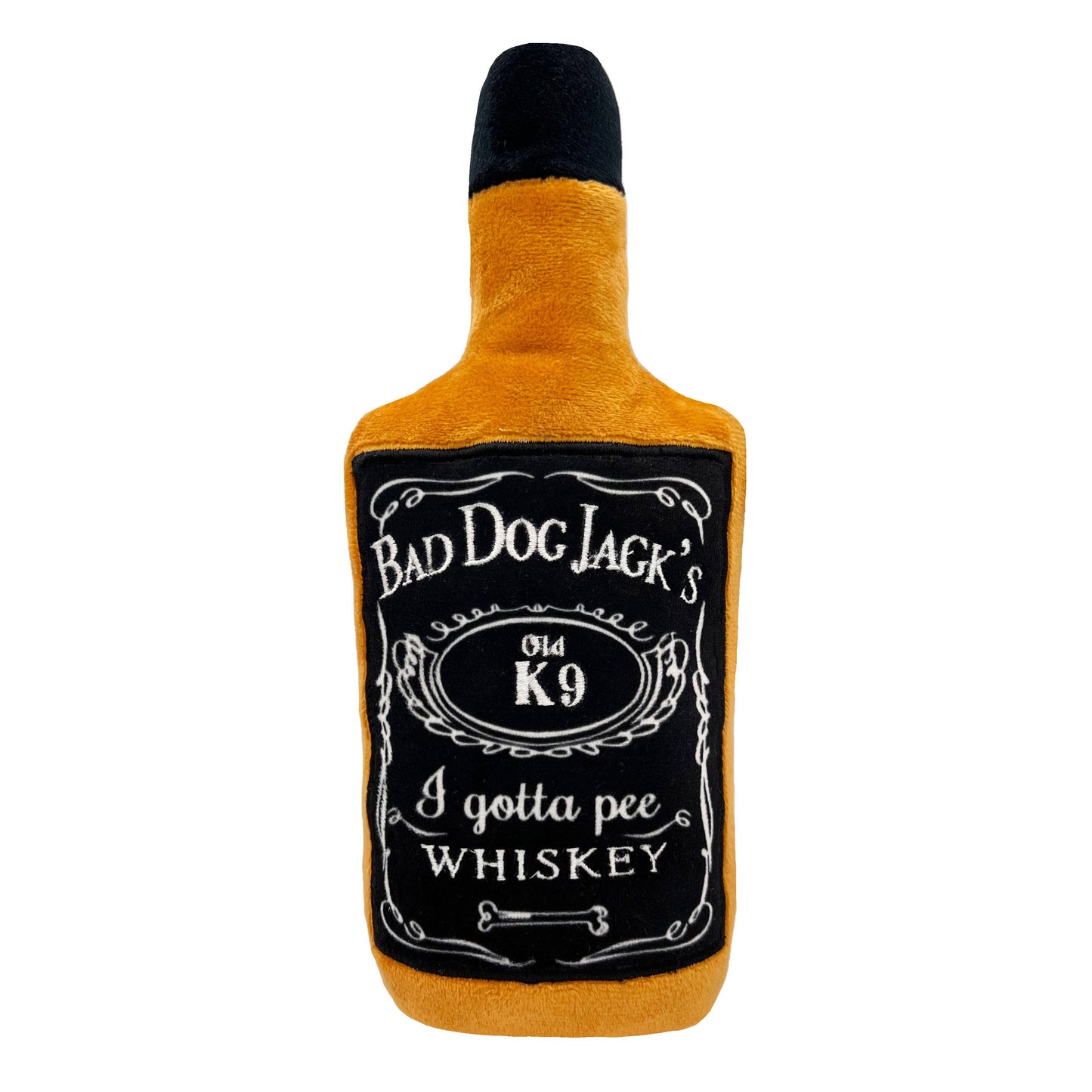 Huxley & Kent- Dog Toy - Bad Dog Jack's Whiskey