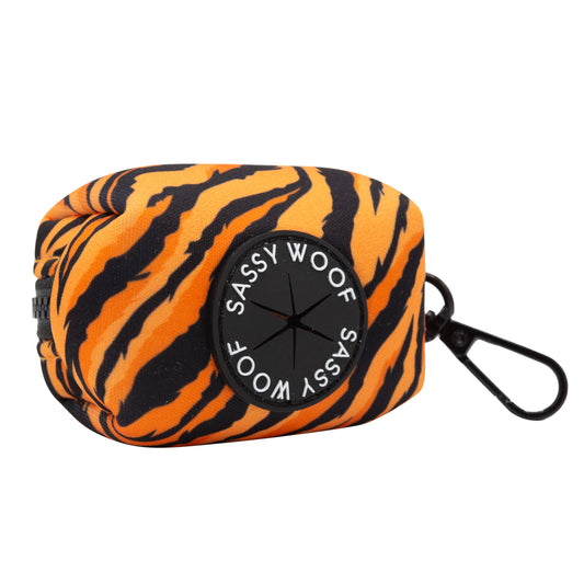 SASSY WOOF- Dog Waste Bag Holder - Paw of the Tiger