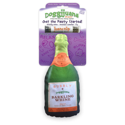 Doggijuana - Get the Pawty Started Refillable Barkling Whine Toy