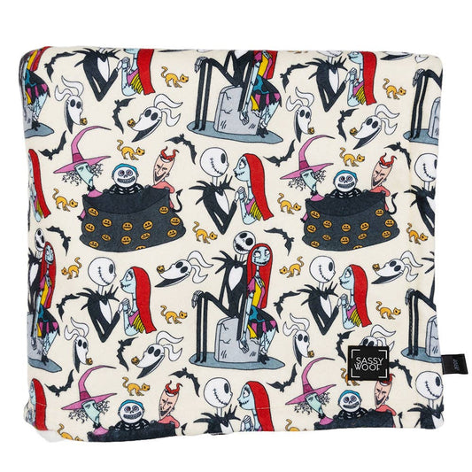 SASSY WOOF- Dog Blanket - The Nightmare Before Christmas™ (Beige)